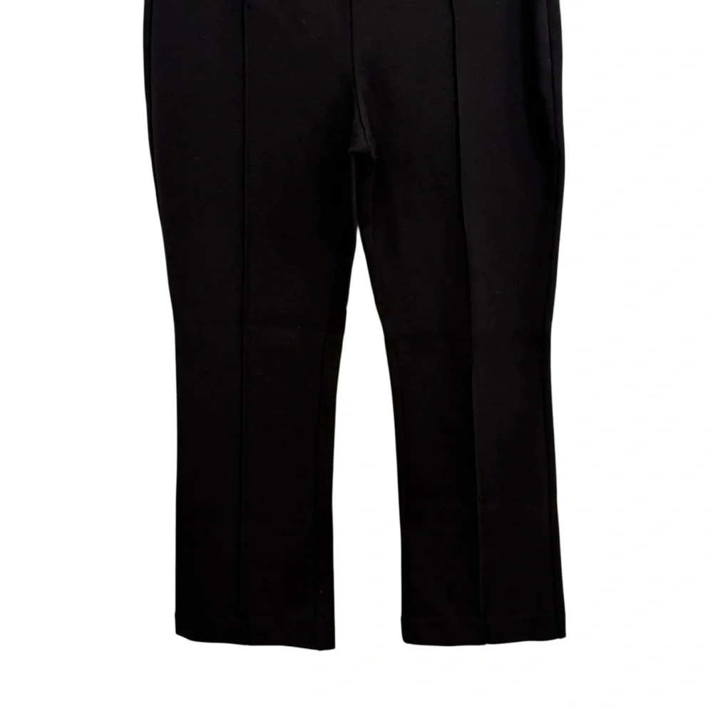 Everlane The Dream Kick Flare Ponte Pants Size M Black Neutral Office Casual - Picture 9 of 11